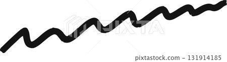 Grunge texture wavy brushstroke element Grunge texture wavy brushstroke element 131914185