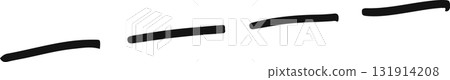 Hand drawn broken dotted line 131914208