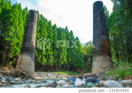 熊本鐵道遺址“橋墩遺跡” 131914363