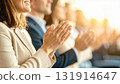 Applause to celebrate success and a positive work atmosphere3 131914647