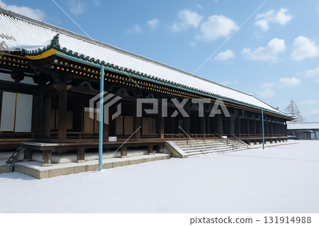 三十三間堂雪景 131914988