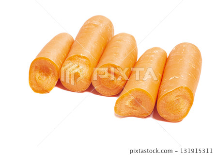 Tasty fresh carrot close-up background Tasty fresh carrot close-up background 131915311