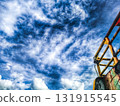 building site with blue sky 131915545