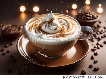 delicious cafe latte 131915562