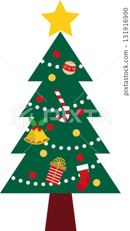 Christmas tree illustration 2 Christmas tree illustration 2 131916990