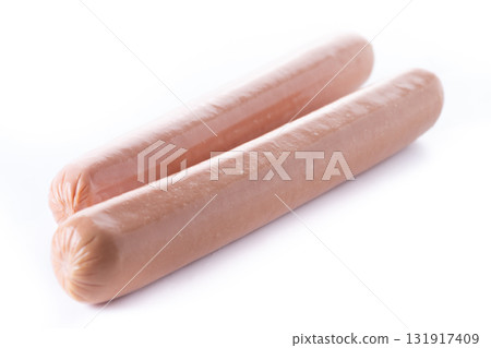 Raw Frankfurt sausages Raw Frankfurt sausages 131917409
