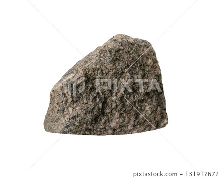 huge quartzite stone isolated on white background huge quartzite stone isolated on white background 131917672