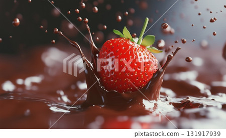 Delicious Strawberries Dipped In Decadent Chocolate For A Flavorful Indulgence Delicious Strawberries Dipped In Decadent Chocolate For A Flavorful Indulgence 131917939