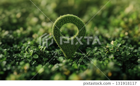 Green Forest Shape Location Symbol Green Forest Shape Location Symbol 131918117