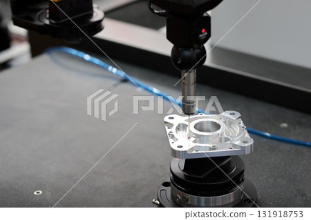 quality control test of CNC milling process 131918753