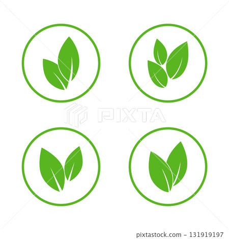 green leaf set green leaf set 131919197