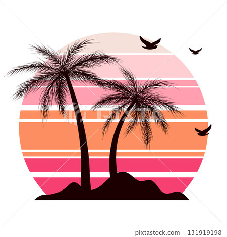 palm silhouettes palm silhouettes 131919198