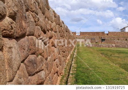 View of the ruins of the Inca temple of Chinchero in Cusco. View of the ruins of the Inca temple of Chinchero in Cusco. 131919725