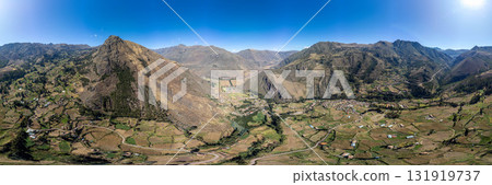Nice view of the Pisac ruins in Cusco. 360 view Nice view of the Pisac ruins in Cusco. 360 view 131919737