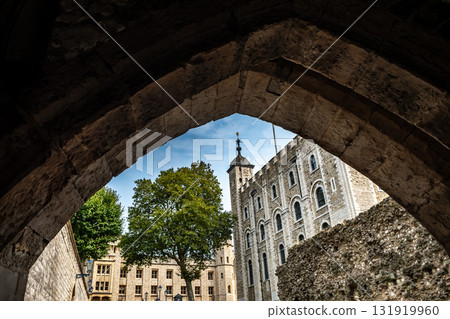 Tower Of London, UNESCO World Heritage Site In London, United Kingdom  131919960