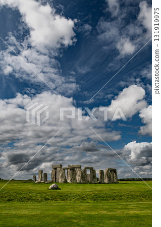 Mystic Stone Formation Of Stonehenge Near Salisbury In The United Kingdom 131919975