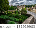 Picturesque Village Castle Combe In The Cotswolds Area In Wiltshire In England, United Kingdom 131919983