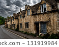 Picturesque Village Castle Combe In The Cotswolds Area In Wiltshire In England, United Kingdom 131919984
