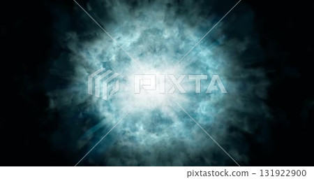 3d rendering. Space wallpaper and background. Universe with stars, constellations, galaxies, nebulae and gas and dust clouds 131922900