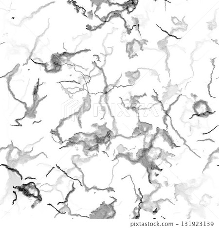3d rendering. Seamless texture of marble or stone. in black and white. 131923139