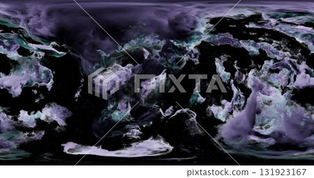3d rendering. Space background with nebula and stars. Environment 360 HDRI map. Equirectangular projection, spherical panorama. 3d rendering. Space background with nebula and stars. Environment 360 HDRI map. Equirectangular projection, spherical panorama. 131923167