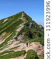 Spectacular mountain views from Mount Karamatsu in the Northern Alps in early autumn Spectacular mountain views from Mount Karamatsu in the Northern Alps in early autumn 131923996