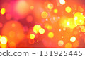 Warm Bokeh Abstract Background: Glow for Holidays & Parties 131925445