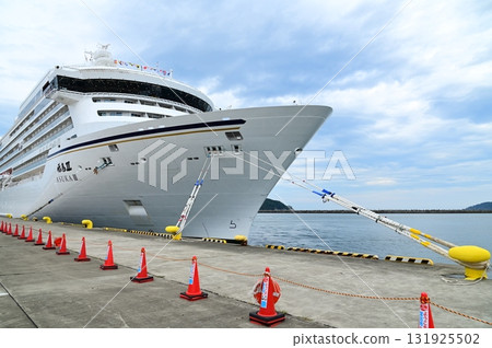 宮古港的早晨：豪華遊輪飛鳥三號首次停靠 131925502