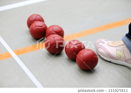 Boccia ball image Boccia ball image 131925811