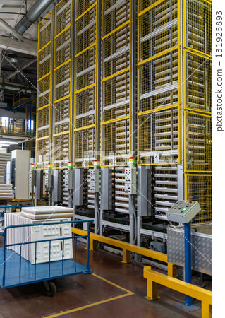 A modern automated factory for refrigerator production 131925893