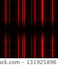 Red Laser Grid Cyber Background with Futuristic Digital Lines 131925896