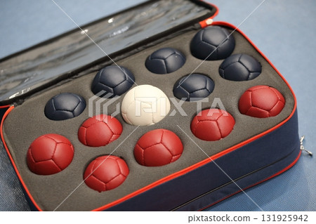 Boccia ball set image Boccia ball set image 131925942