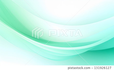 Fresh green abstract wave background Fresh green abstract wave background 131926127