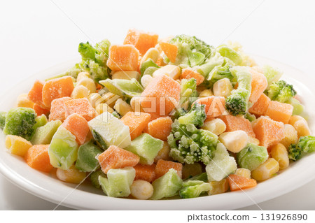 冷凍混合蔬菜（胡蘿蔔、玉米、綠花椰菜） 131926890