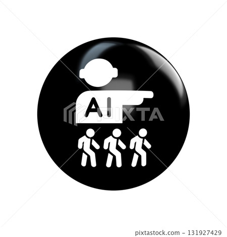 icon of people with ai bubble icon of people with ai bubble 131927429