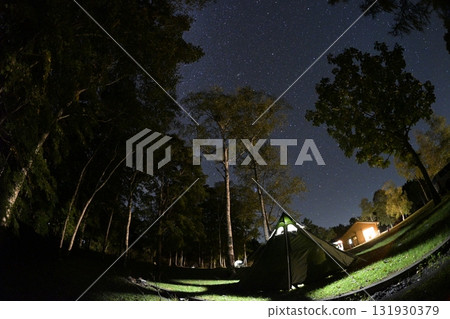 Starry sky and camping Starry sky and camping 131930379
