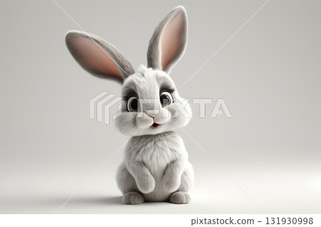 cartoon rabbit cartoon rabbit 131930998