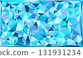 Abstract polygonal background with sharp blue triangles 131931234