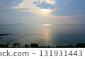 beautiful landscape of sea view and blue sky, travel in nature on vacation 131931443