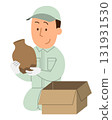 Organizing and cleaning up before death 2 / Male worker 1 131931530