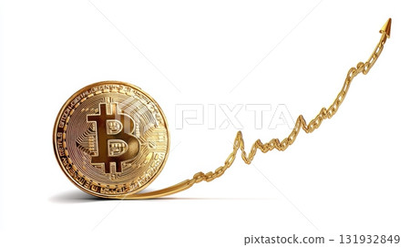 Bitcoin rises dramatically, signaling a bullish trend in the cryptocurrency market Bitcoin rises dramatically, signaling a bullish trend in the cryptocurrency market 131932849