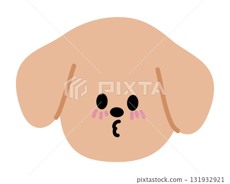 Illustration of puppy cute expression for cartoon characters, comic, pet shop, vet, emoji, mood, emotion, emotion, feelings, adopt and rescue animal, sticker, icon, dog face shape, foster home Illustration of puppy cute expression for cartoon characters, comic, pet shop, vet, emoji, mood, emotion, emotion, feelings, adopt and rescue animal, sticker, icon, dog face shape, foster home 131932921