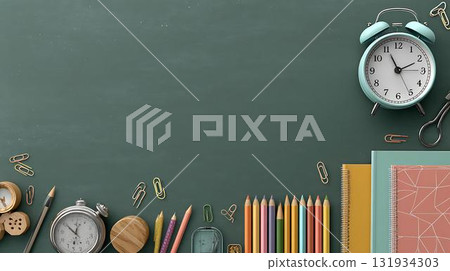 back to school composition 131934303