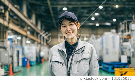 Female factory worker 3 131935033