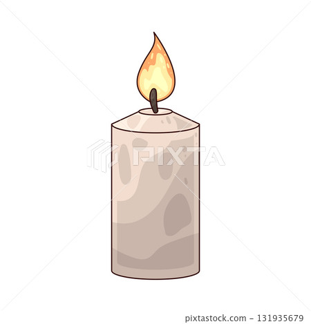 illustration of Candle 131935679