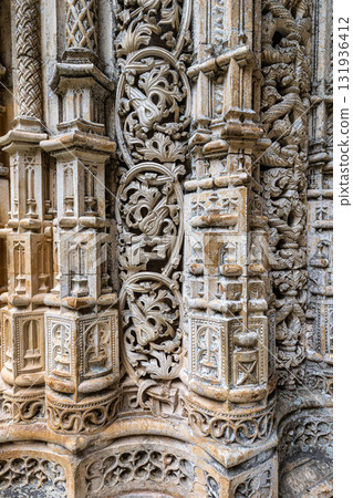 The Capelas Imperfeitas, Unfinished Chapels of Monastery of Batalha at Batalha, Portugal. The Capelas Imperfeitas, Unfinished Chapels of Monastery of Batalha at Batalha, Portugal. 131936412
