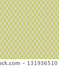 Japanese Yagasuri pattern in yellow 131936510