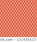 Japanese Yagasuri pattern in red 131936513