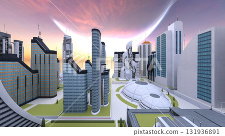 Future city landscape Future city landscape 131936891