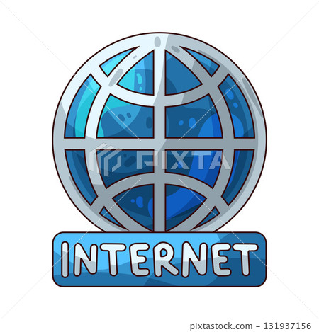 illustration of Internet illustration of Internet 131937156